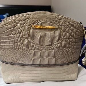 Brahmin mini duxbury limestone tri-texture